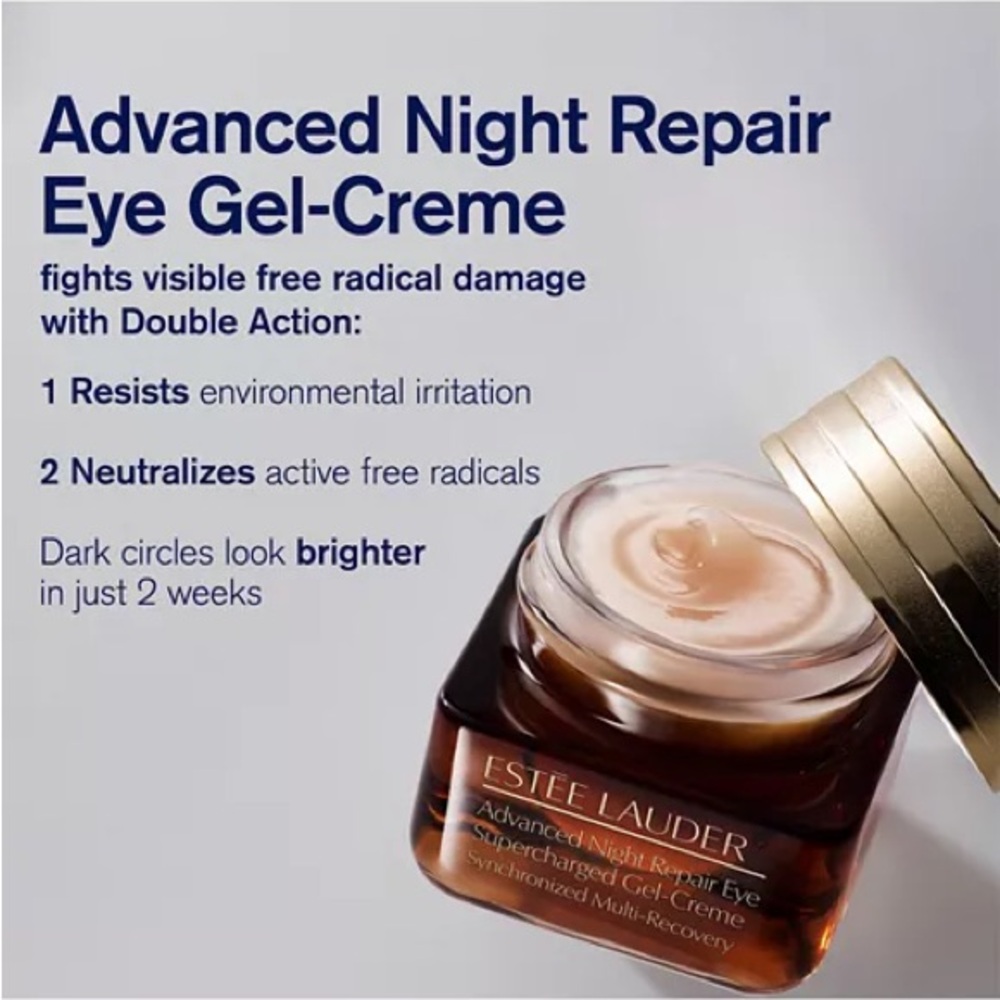 Estée Lauder ANR Eye Supercharged Gel-Creme Synchronized Multi-Recovery EyeCream - Picture 8 of 10